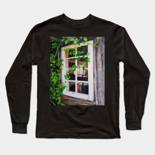 Window in Montsalvat Long Sleeve T-Shirt